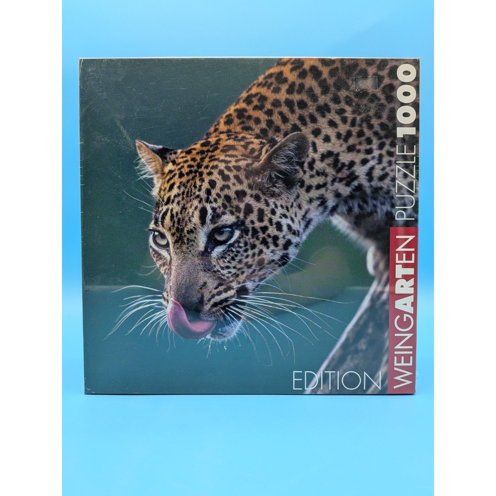 Heye Weingarten Jigsaw Puzzle 1000 Piece 29421 Leopard by Anup Shah New Sealed